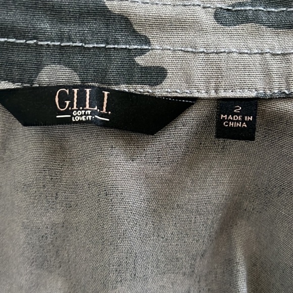 Utility gray camo Vest with tie size 2 G.I.L.I - Picture 6 of 7